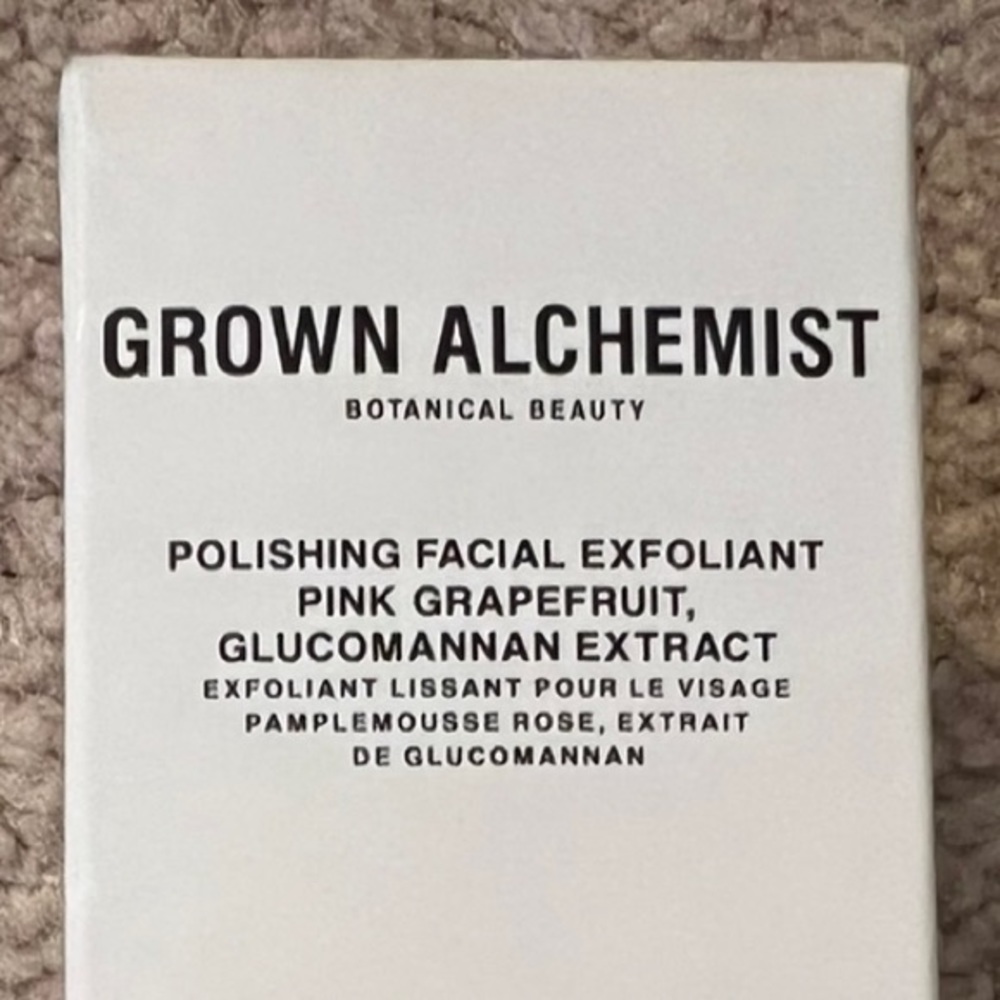 Grown Alchemist. Polishing facial exfoliant.